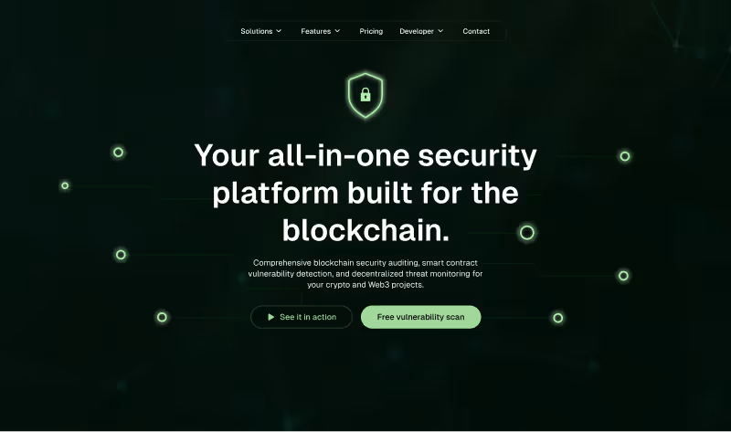 ChainGuard design element