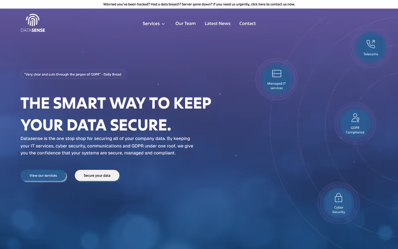 Datasense design element